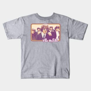 The Byrds  // Vintage Style Retro Fan Art Kids T-Shirt